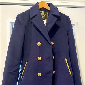NWT - Manon Navy Coat size medium